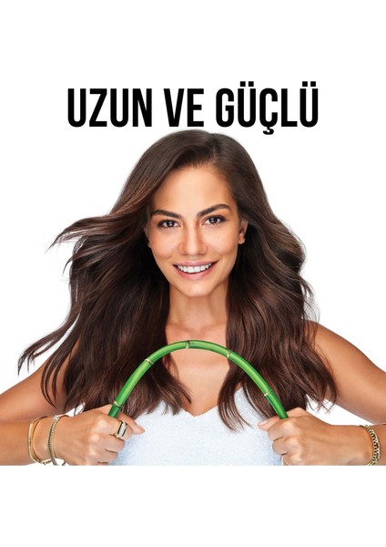 Uzun Ve Güçlü Saçlar Bambu Biyotinli Şampuan 350 Ml X 3 Adet