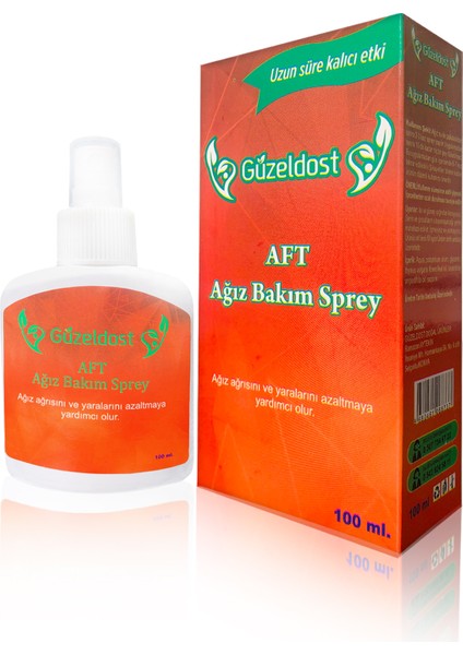 Ağız Bakım Spreyi 100 ml