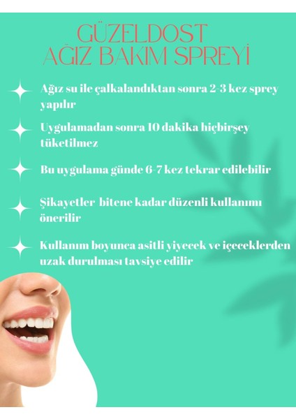 Ağız Bakım Spreyi 100 ml
