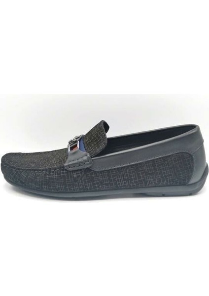 King Shoes AU4020 Siyah Süet Erkek Ayakkabısı