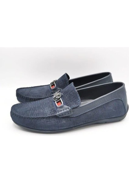 King Shoes AU4020 Lacivert Süet Erkek Ayakkabısı modelleri