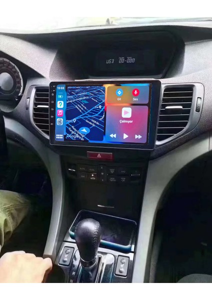Honda 2008-2015 Accord Android Sürüm 13 Kablosuz Carplay Navigasyon Multimedya 9 Inç Ekran 2gb Ram 32GB Rom Hafıza modelleri