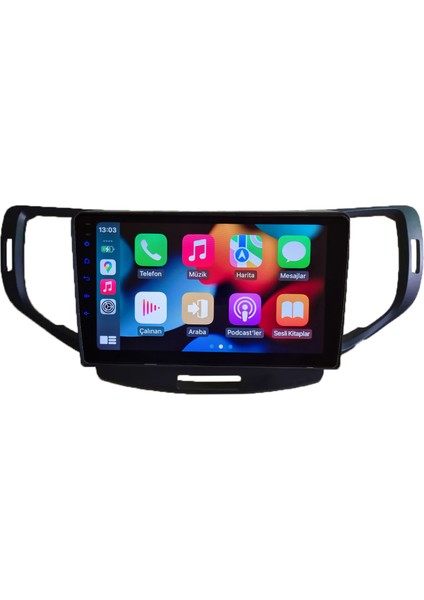Honda 2008-2015 Accord Android Sürüm 13 Kablosuz Carplay Navigasyon Multimedya 9 Inç Ekran 2gb Ram 32GB Rom Hafıza fırsatları