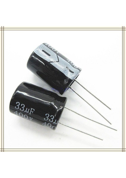 33UF 400V Elektrolit Kondansatör