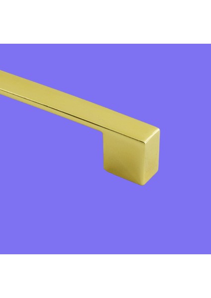 Mobilya Banyo Mutfak Dolabı Çekmece Dolap Kapak Kulpu Kulbu Altın Gold 224 mm Metal Kulp