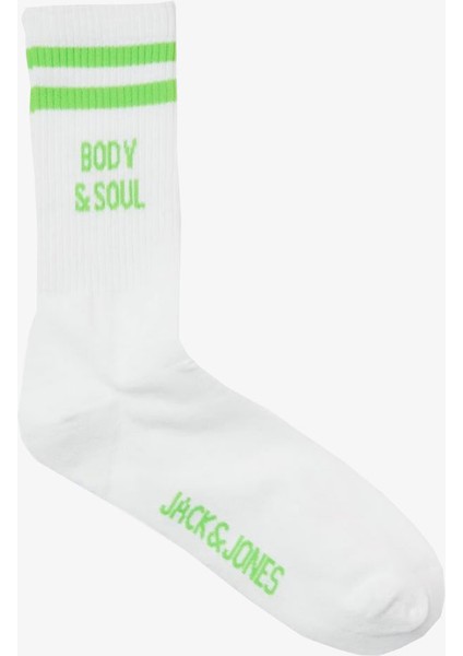 Jacstatement Tennis Sock Unisex Yeşil Çorap 12248686-JASMI