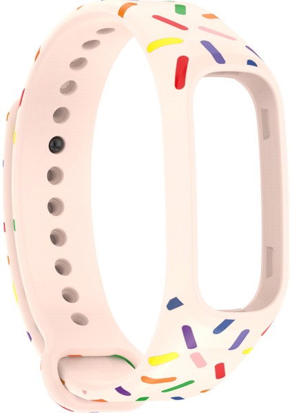 Oppo Band Entegre Silikon Kayış Izleme Kasası Renkli Benekli Bilek Bandı (Yurt Dışından) modelleri