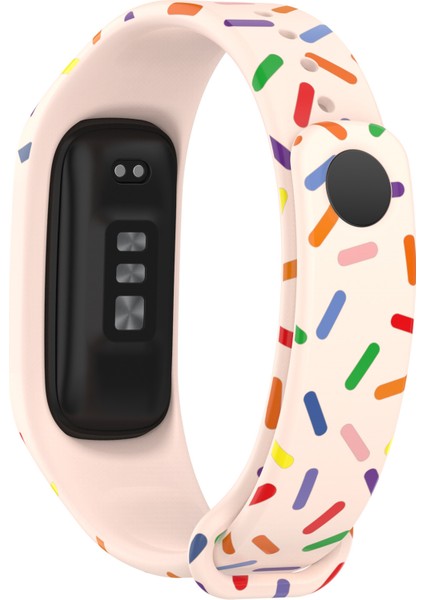 Oppo Band Entegre Silikon Kayış Izleme Kasası Renkli Benekli Bilek Bandı (Yurt Dışından) indirimleri