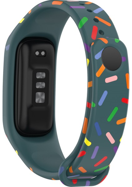 Oppo Band Entegre Silikon Kayış Izleme Kasası Renkli Benekli Bilek Bandı (Yurt Dışından) indirimleri