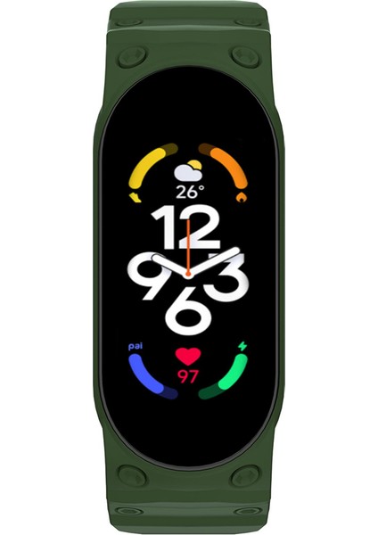 Xiaomi Mi Band 5/6/7 Entegre Tpu Watch Case Bilek Band Yedek Saat Kayışı Için (Yurt Dışından) modelleri