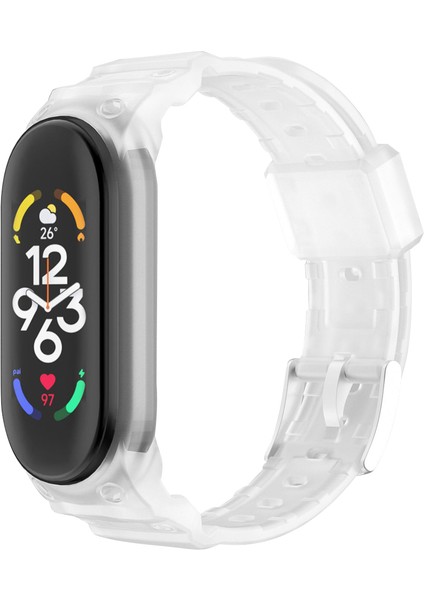 Xiaomi Mi Band 5/6/7 Entegre Tpu Watch Case Bilek Band Yedek Saat Kayışı Için (Yurt Dışından)