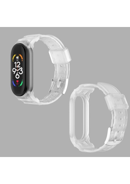 Xiaomi Mi Band 5/6/7 Entegre Tpu Watch Case Bilek Band Yedek Saat Kayışı Için (Yurt Dışından) fırsatları