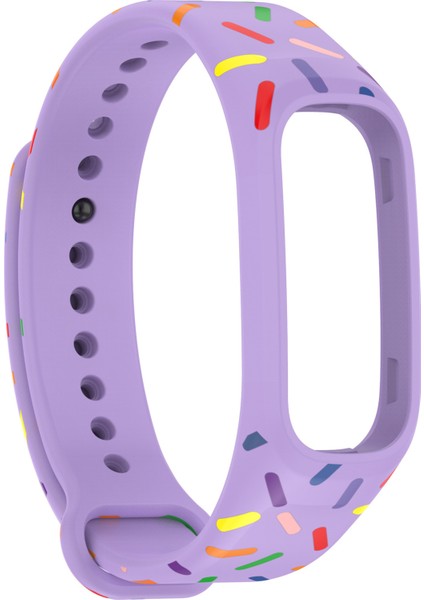 Oppo Band Entegre Silikon Kayış Izleme Kasası Renkli Benekli Bilek Bandı (Yurt Dışından) modelleri