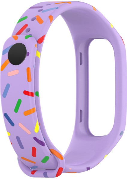 Oppo Band Entegre Silikon Kayış Izleme Kasası Renkli Benekli Bilek Bandı (Yurt Dışından) fırsatları