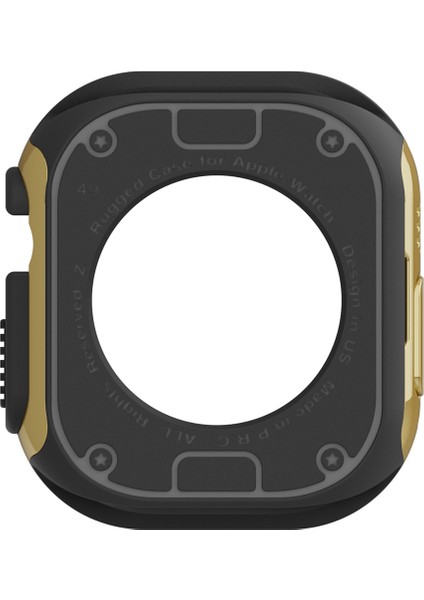 Apple Watch Ultra 49MM Izle Kılıfı Pc+Tpu Çizelge Anti Koruyucu Kapak (Yurt Dışından) indirimleri