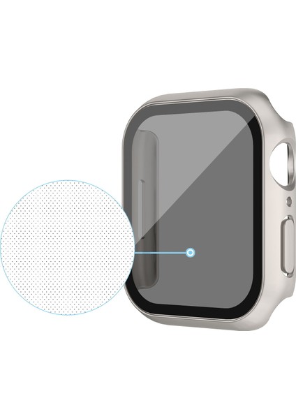 Apple Watch Serisi 6/5/4 / Se / Se (2022) 44MM Sert Pc Mat Saat Kılıfı Kapak Anti-Spy Temperli Cam Film (Yurt Dışından) modelleri