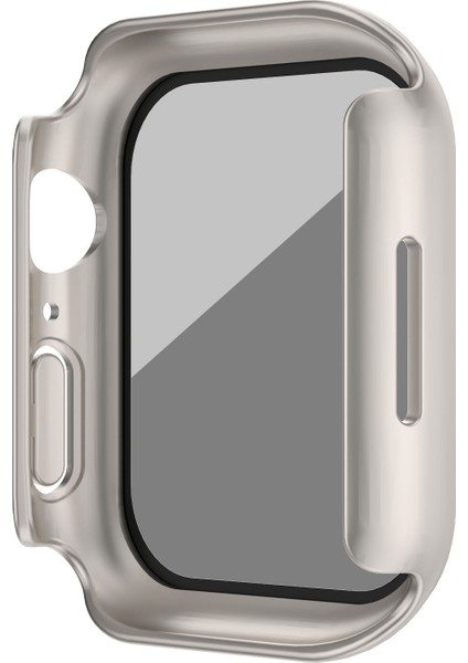 Apple Watch Serisi 6/5/4 / Se / Se (2022) 44MM Sert Pc Mat Saat Kılıfı Kapak Anti-Spy Temperli Cam Film (Yurt Dışından) fırsatları