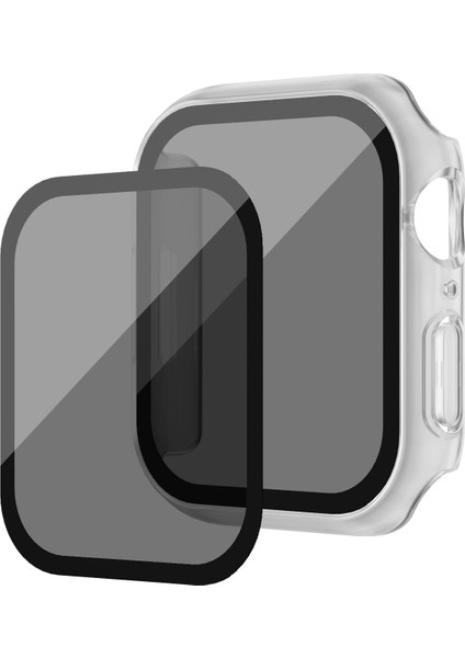 Apple Watch Serisi 8/7 45MM Mat Watch Case Anti-Spy Temperli Cam Film Sabit Pc Izleme Kapağı (Yurt Dışından) fiyatları