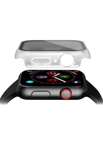 Apple Watch Serisi 8/7 45MM Mat Watch Case Anti-Spy Temperli Cam Film Sabit Pc Izleme Kapağı (Yurt Dışından) indirimleri