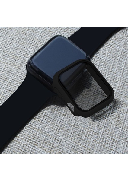 Apple Watch Serisi 8/7 45MM Mat Watch Case Anti-Spy Temperli Cam Film Sabit Pc Izleme Kapağı (Yurt Dışından) fırsatları