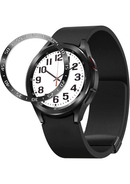 Samsung Galaxy Watch6 Classic Çember Yüzük Paslanmaz Çelik Izle Çember Yapıştırıcı Kapağı (Yurt Dışından)