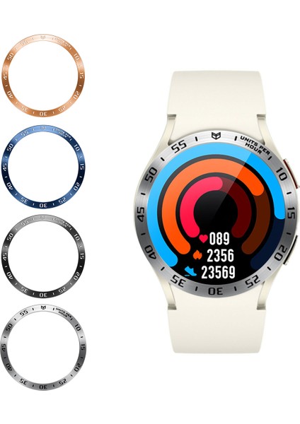 Samsung Galaxy Watch6 Classic Çember Yüzük Paslanmaz Çelik Izle Çember Yapıştırıcı Kapağı (Yurt Dışından) indirimleri