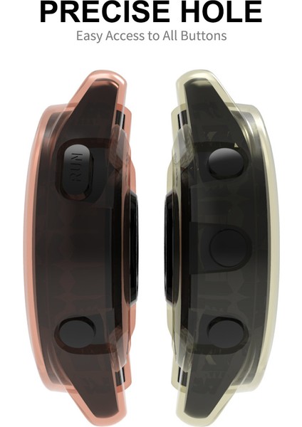 Garmin Forerunner 965 Tpu Watch Case Frame Çizgiye Karşı Çizgiye Karşı Şeffaf Yarım Gövde Kapağı (Yurt Dışından) fiyatları