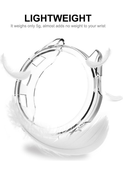 Garmin Forerunner 965 Tpu Watch Case Frame Çizgiye Karşı Çizgiye Karşı Şeffaf Yarım Gövde Kapağı (Yurt Dışından) modelleri