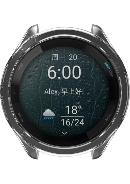 Garmin Forerunner 965 Tpu Watch Case Frame Çizgiye Karşı Çizgiye Karşı Şeffaf Yarım Gövde Kapağı (Yurt Dışından) indirimleri