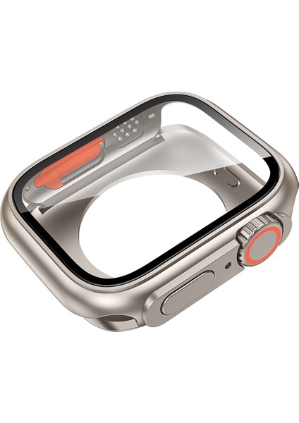 Apple Watch Serisi 8/7 45MM Genel Koruyucu Kapak Havalı Cam Ekran Koruyucu ile Sabit Pc Izleme Kılıfı (Yurt Dışından) modelleri