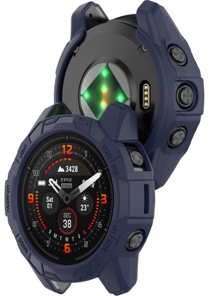 Garmin Epix Pro / (Gen 2) / Fenix 7x Pro / 7x Tpu Saat Kılıfı (Yurt Dışından) modelleri