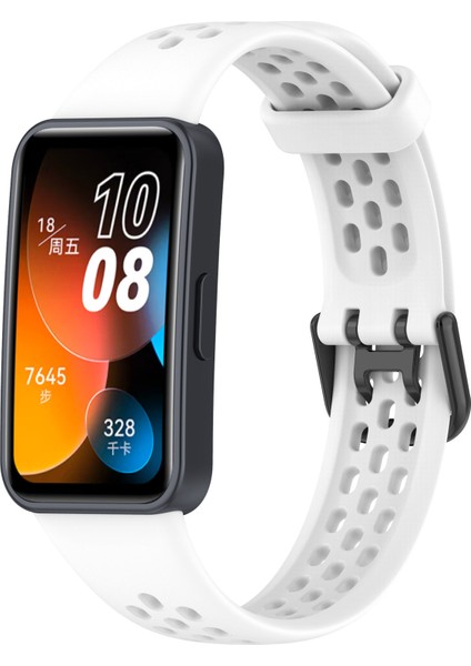 Huawei Band 8 Watch Band Yumuşak Silikon Nefes Alabilir Kayış Değiştirme (Yurt Dışından) indirimleri