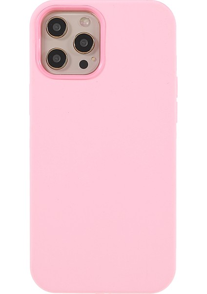Yumuşak Katı Silikon Ince Fit Tam Gövdeli Şok Geçirmez Koruyucu Telefon Kasası Iphone 12/12 Pro-Rose Pink Için (Yurt Dışından) fiyatları