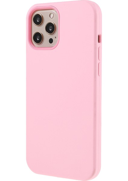 Yumuşak Katı Silikon Ince Fit Tam Gövdeli Şok Geçirmez Koruyucu Telefon Kasası Iphone 12/12 Pro-Rose Pink Için (Yurt Dışından) modelleri