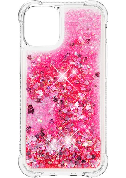 Iphone 12 Pro/12 Için Tpu Quicksand Inside Cover - Red (Yurt Dışından)