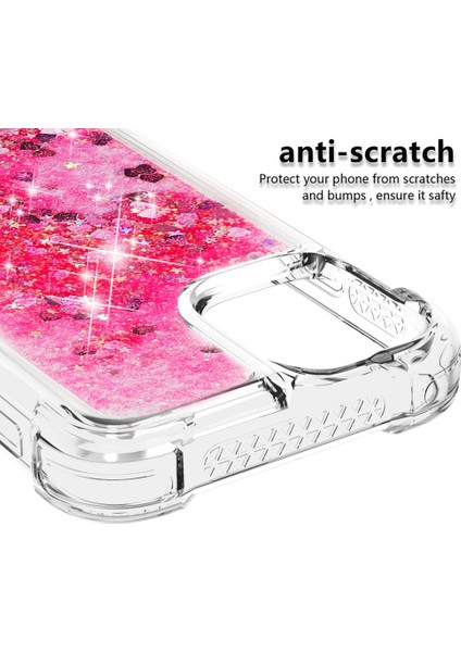 Iphone 12 Pro/12 Için Tpu Quicksand Inside Cover - Red (Yurt Dışından)