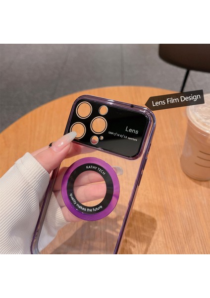 Iphone 12 Pro-Çizelge Anti-Cratch Kapak Elektraplatma Tpu+Cam Telefon Telefon Mühendisi (Yurt Dışından)