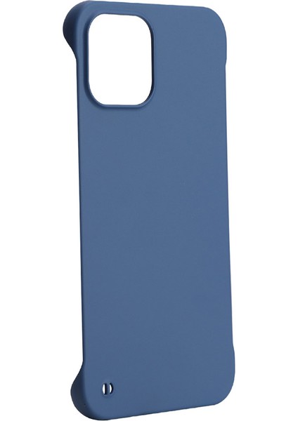 Iphone 12 Pro Max Sert Pc Slim Işık Kauçuk Mat Şok Geçirmez Telefon Kılıfı Kapak-Dark Mavi (Yurt Dışından) fırsatları