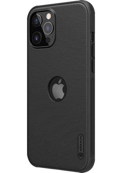 Iphone 12/12 Pro - Black Için Süper Buzlu Kalkan Pro Tpu + Pc Hybrid Kılıf (Logo Kesimi Ile) (Yurt Dışından) modelleri