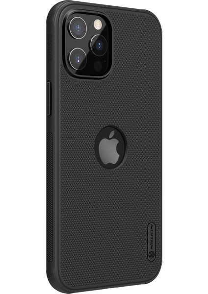 Iphone 12/12 Pro - Black Için Süper Buzlu Kalkan Pro Tpu + Pc Hybrid Kılıf (Logo Kesimi Ile) (Yurt Dışından) fırsatları