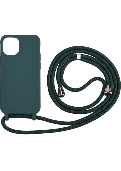 Iphone 12 /12 Pro Kapak Için Çok Fonksiyonlu Kradard ile Yumuşak Tpu Kılıfı - Baby Dark Green (Yurt Dışından)