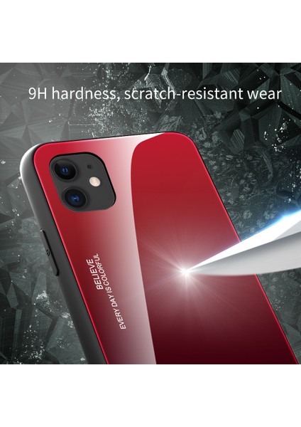 Gradyan Renk Kapağı Temperli Cam+Pc+Tpu Hibrit Kılıf (Yurt Dışından) fırsatları
