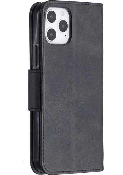 Pu Deri Cüzdan Stand Telefon Kılıfı Iphone 12 Pro/iphone 12 - Siyah (Yurt Dışından) modelleri