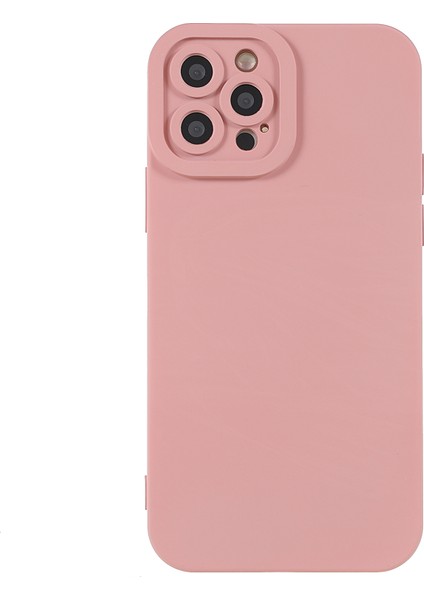 Kauçuk Yüzey Pürüzsüz Dokunmatik Kesik Kesim Dayanıklı Yumuşak Tpu Telefon Kılıfı Iphone 12 Pro-Pink Için (Yurt Dışından) fiyatları