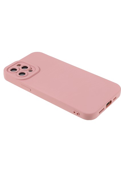 Kauçuk Yüzey Pürüzsüz Dokunmatik Kesik Kesim Dayanıklı Yumuşak Tpu Telefon Kılıfı Iphone 12 Pro-Pink Için (Yurt Dışından) fırsatları