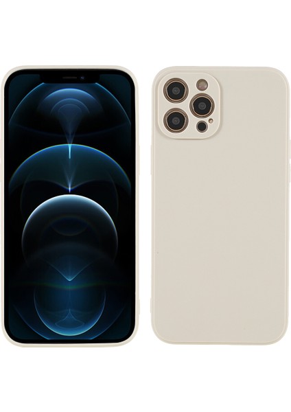 Iphone 12 Pro-Sıcak Beyaz Için Yumuşak Tpu Damla Dirençli Iyi Koruyucu Telefon Kılıfı Kapağı (Yurt Dışından)