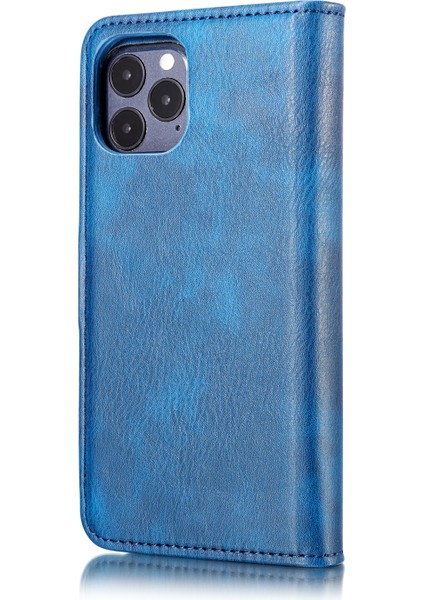 Iphone 12 Pro Max Telefon Kılıfı Çıkarılabilir 2'si 1 Arada Çizgi Anti Deri Deri Cüzdan Kabuğu+Pc Arka Kabuk Mavisi (Yurt Dışından) fiyatları