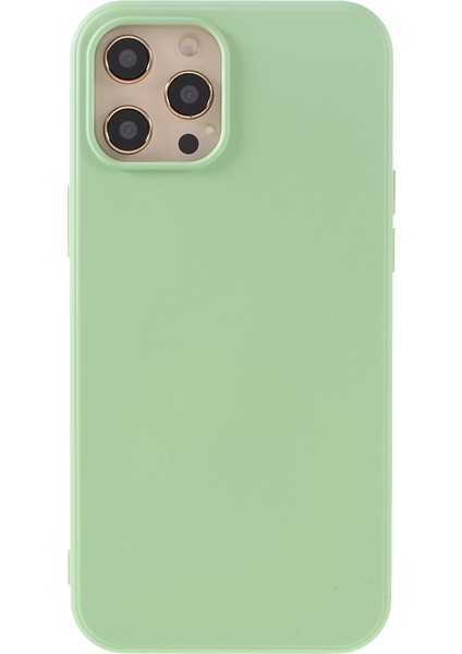 Iphone 12 Pro Max 6.7 Inç Için Anti-Çizik Sıvı Silikon Arka Kapak-Açık Yeşil (Yurt Dışından) fırsatları