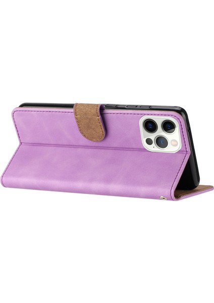 Iphone 12/12 Pro Pro Butterfly Için Baskılı Şok Geçirmez Kasa Pu Deri Cüzdan Kapağı Stand-Moral (Yurt Dışından) modelleri