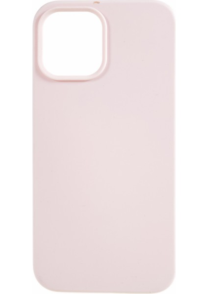 Iphone 12/12 Pro Sıvı Silikon Telefon Kılıfı Yumuşak Astar Anti -Çizelge Telefon Kapağı - Pembe (Yurt Dışından)